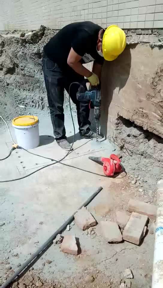 大连新旧混凝土植筋连接加固